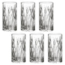 Jogo com 12 Copos de Cristal Para Água 350 ml